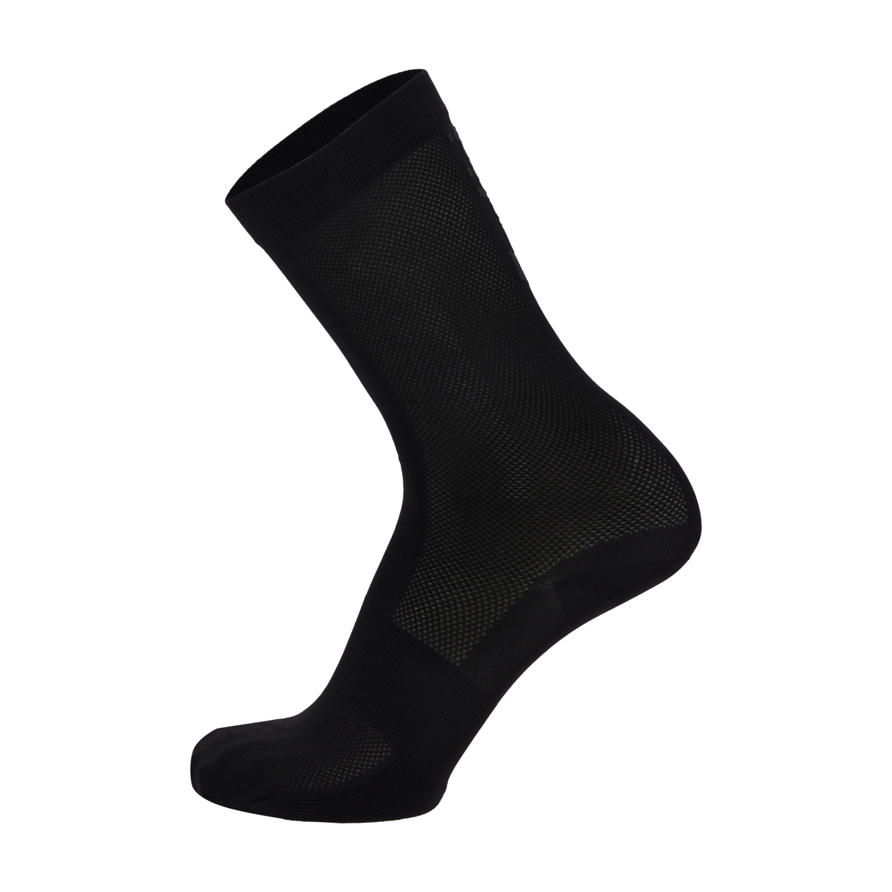 
                SANTINI Cyklistické ponožky klasické - PURO - čierna
            