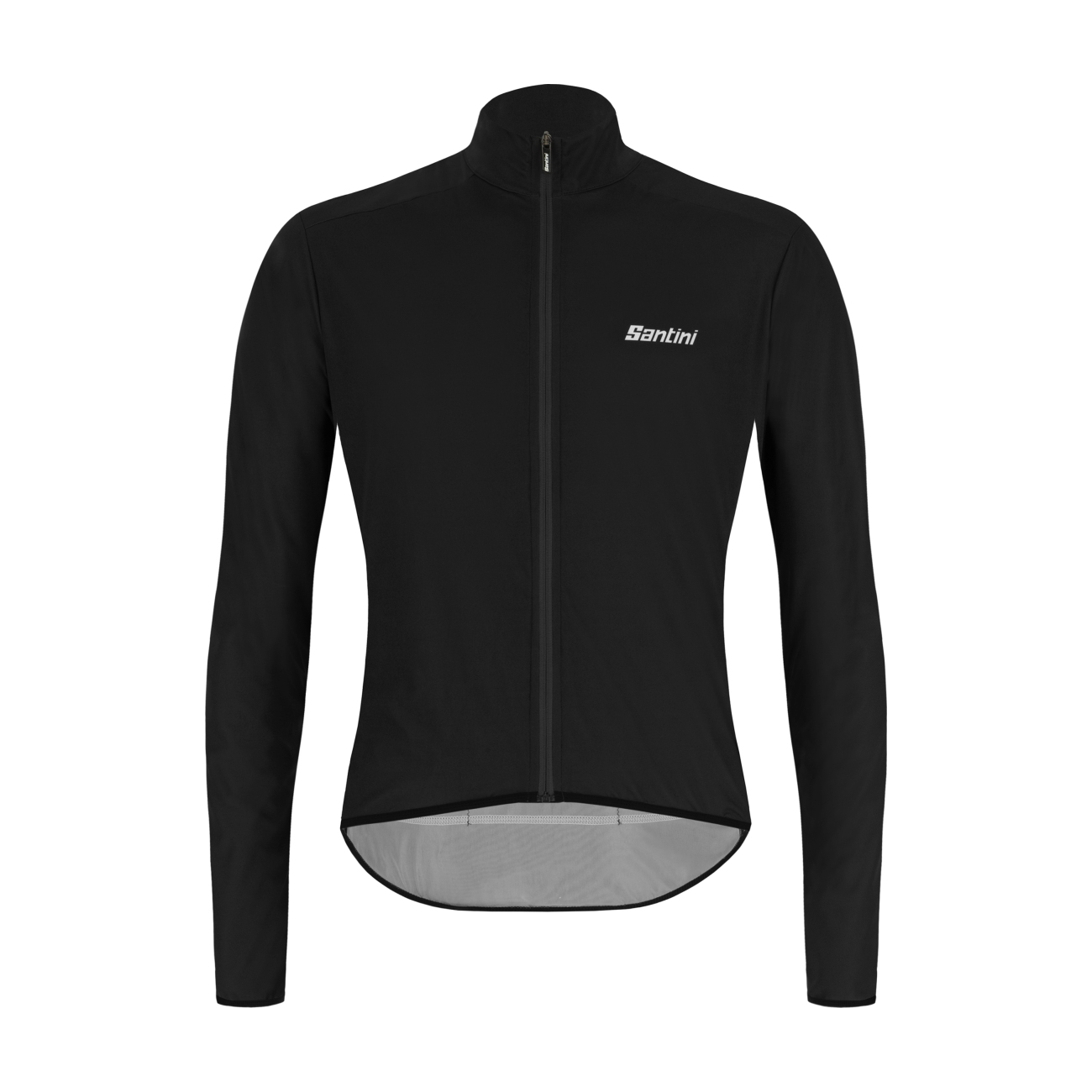 
                SANTINI Cyklistická vetruodolná bunda - NEBULA PURO - čierna
            