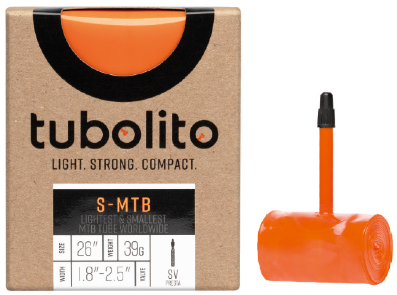 E-shop TUBOLITO duša - S-TUBO MTB 26x1.8-2.5 SV42 - oranžová