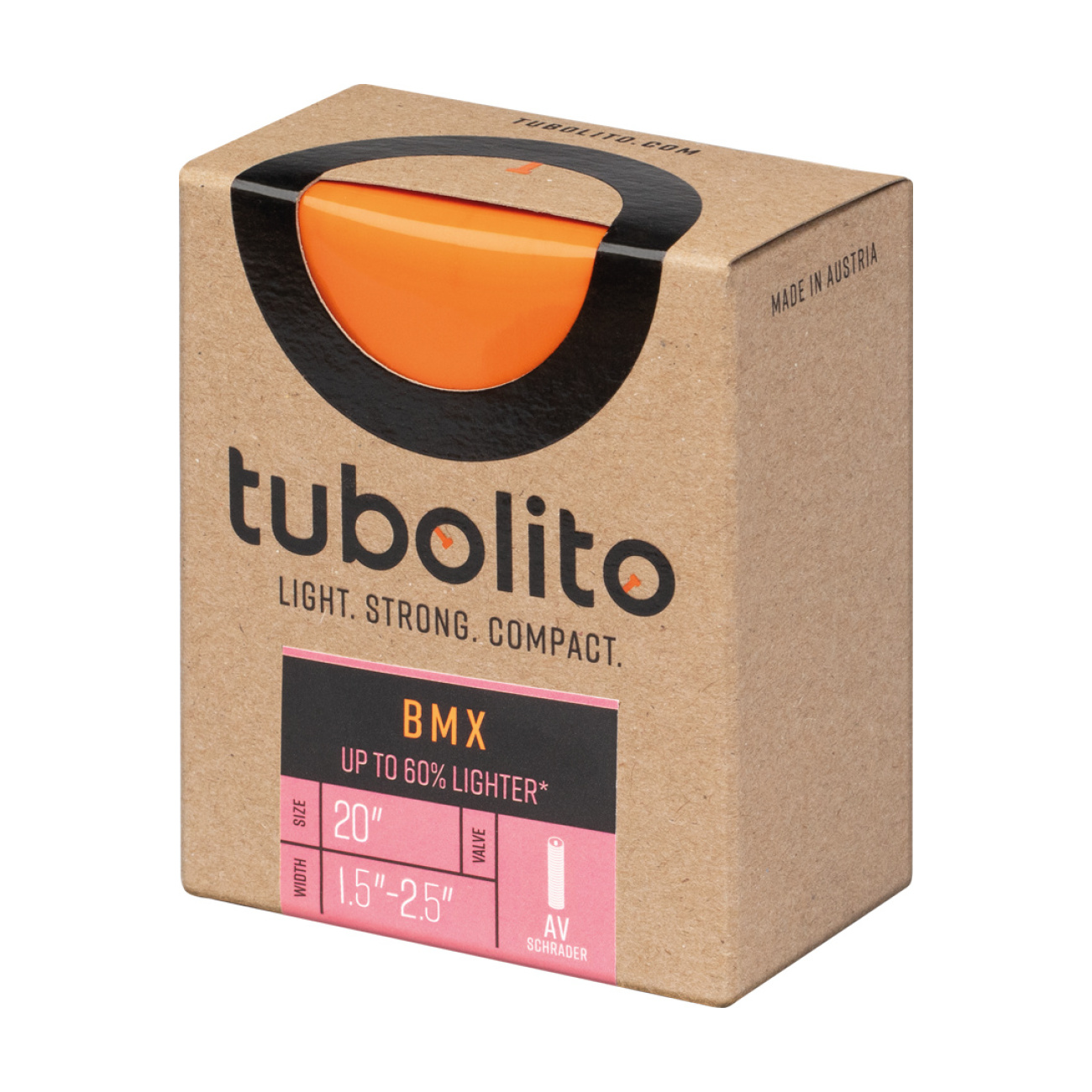 TUBOLITO duša - BMX 20 1-1/8-1-3/8-SV - oranžová