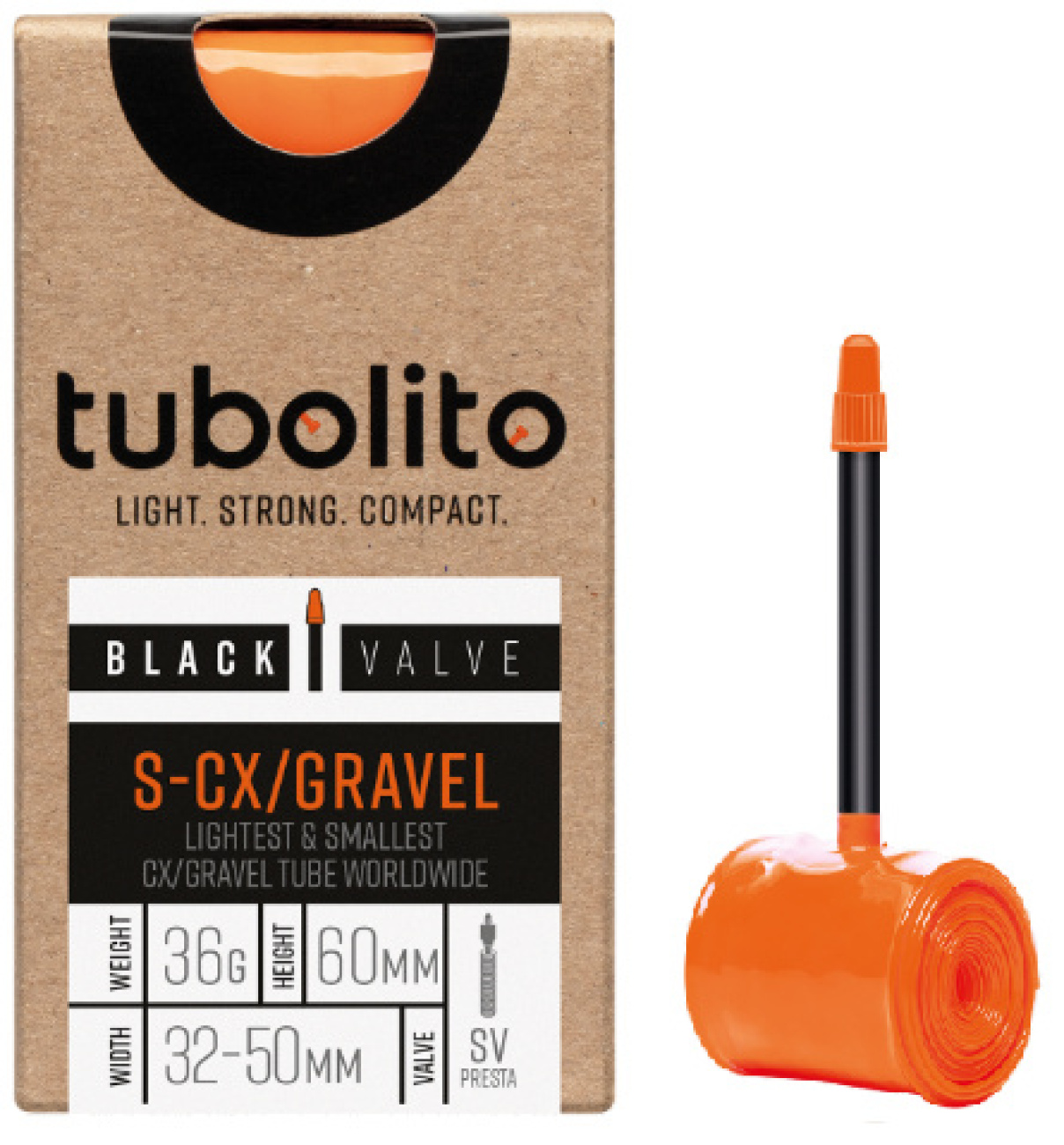 TUBOLITO duša - S-TUBO SV60 - oranžová
