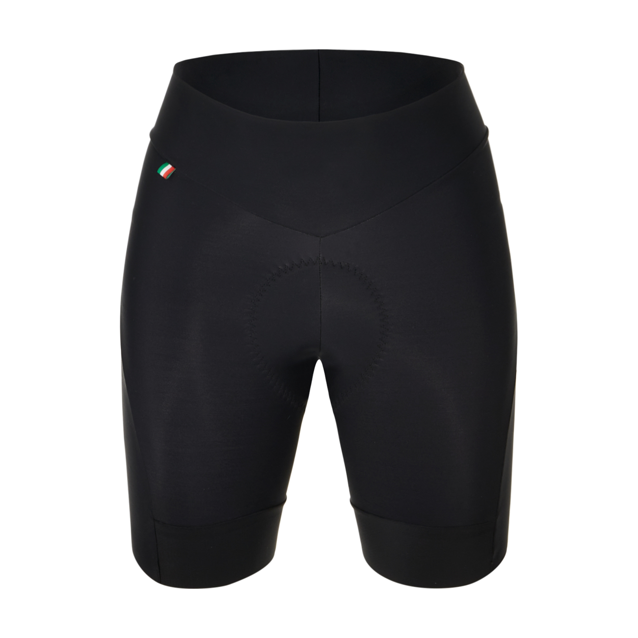 
                SANTINI Cyklistické nohavice krátke bez trakov - OMNIA - čierna L
            