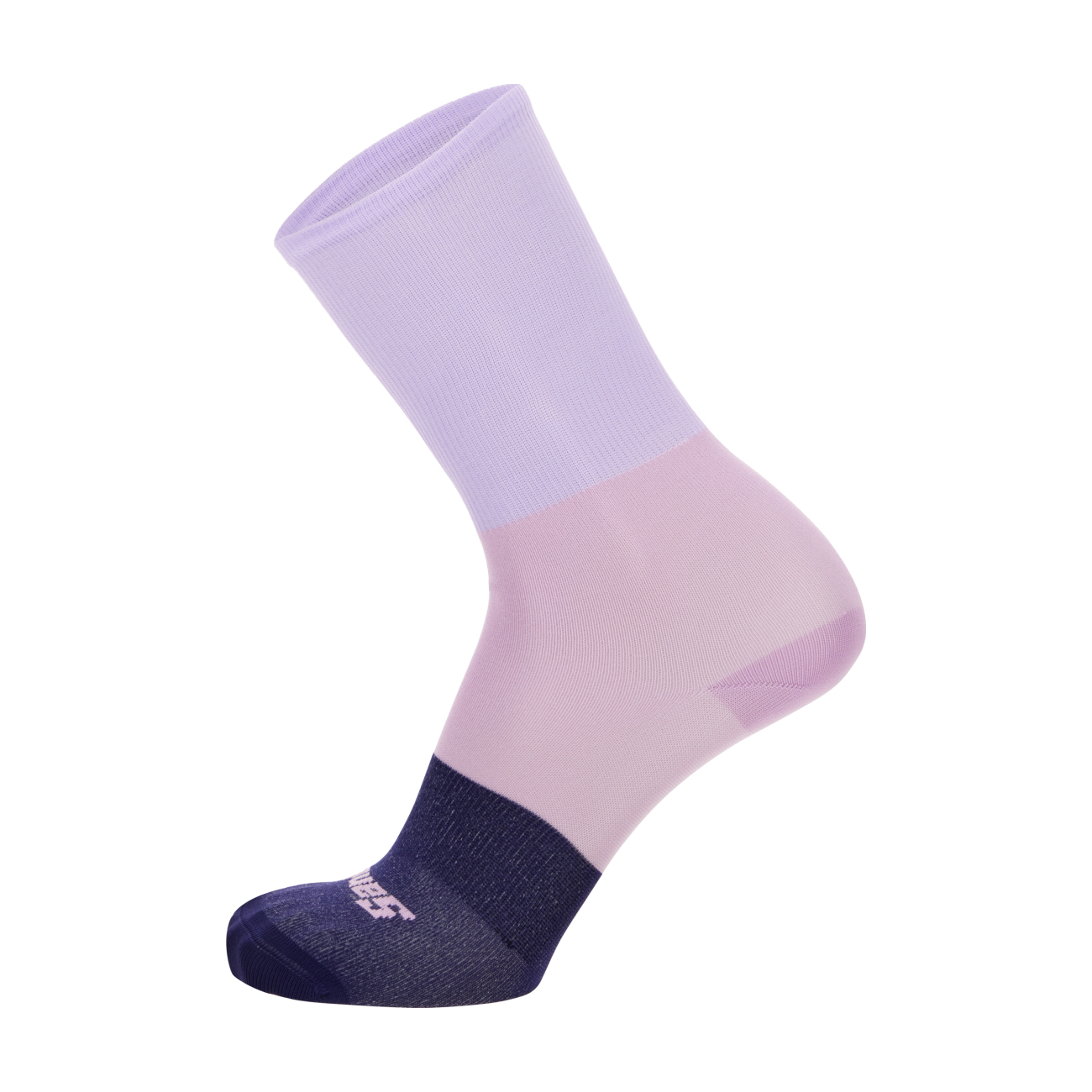 
                SANTINI Cyklistické ponožky klasické - BENGAL - fialová M-L
            