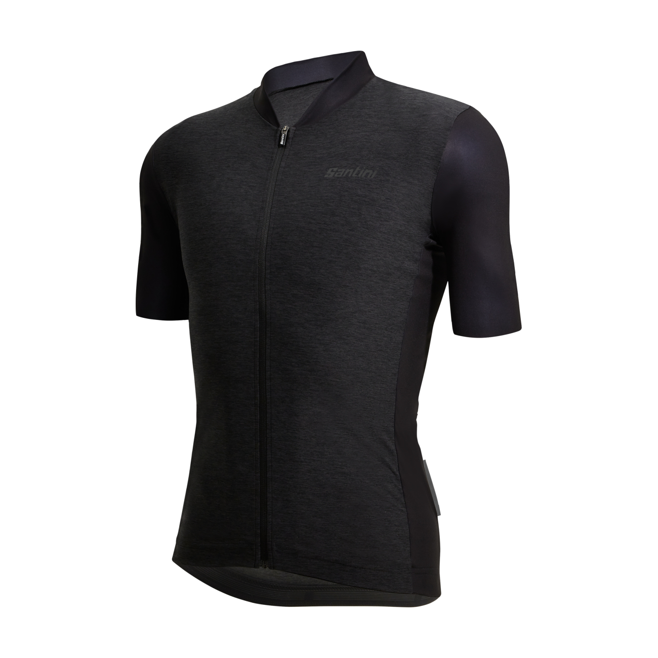 
                SANTINI Cyklistický dres s krátkym rukávom - COLORE PURO - čierna 4XL
            