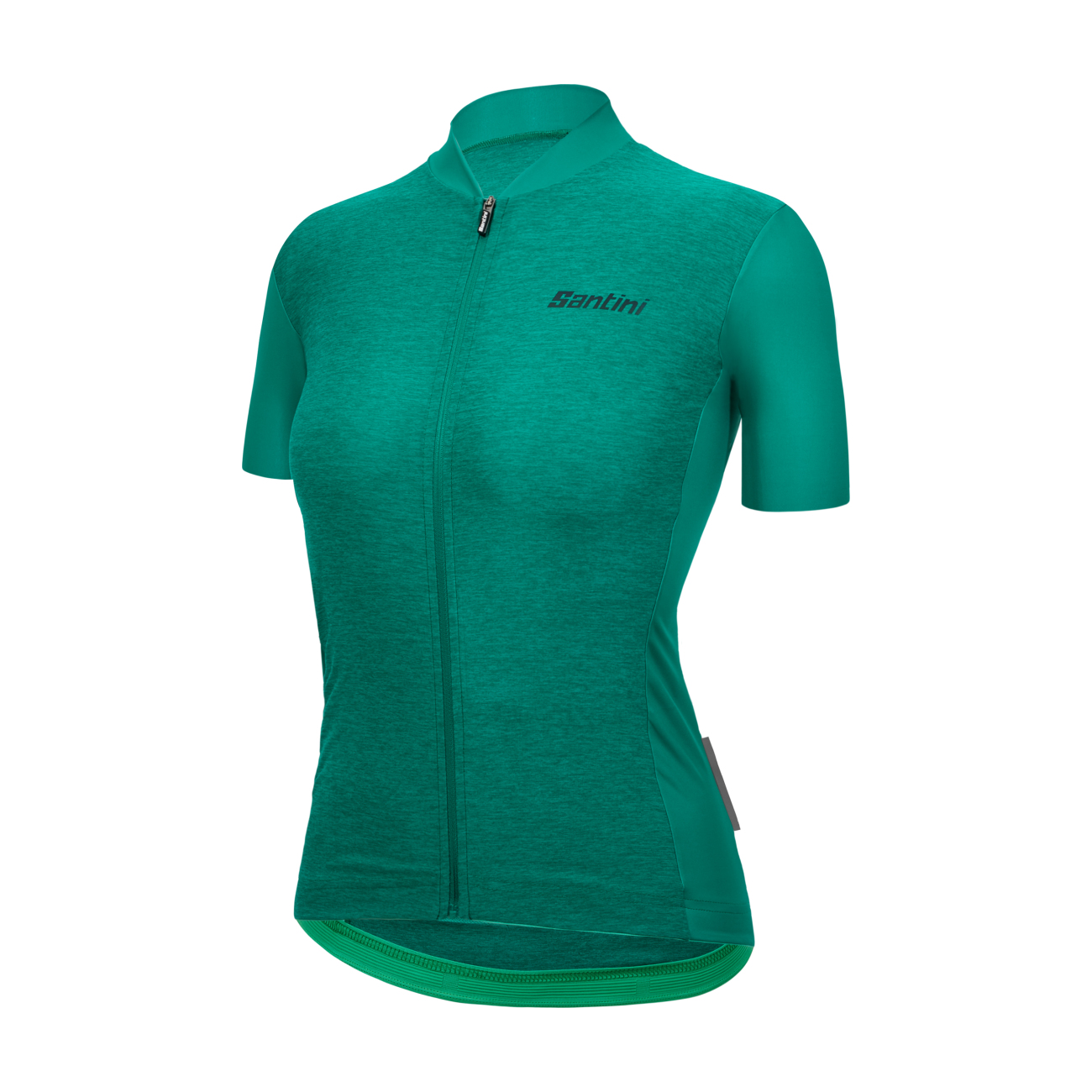 
                SANTINI Cyklistický dres s krátkym rukávom - COLORE PURO - zelená M
            