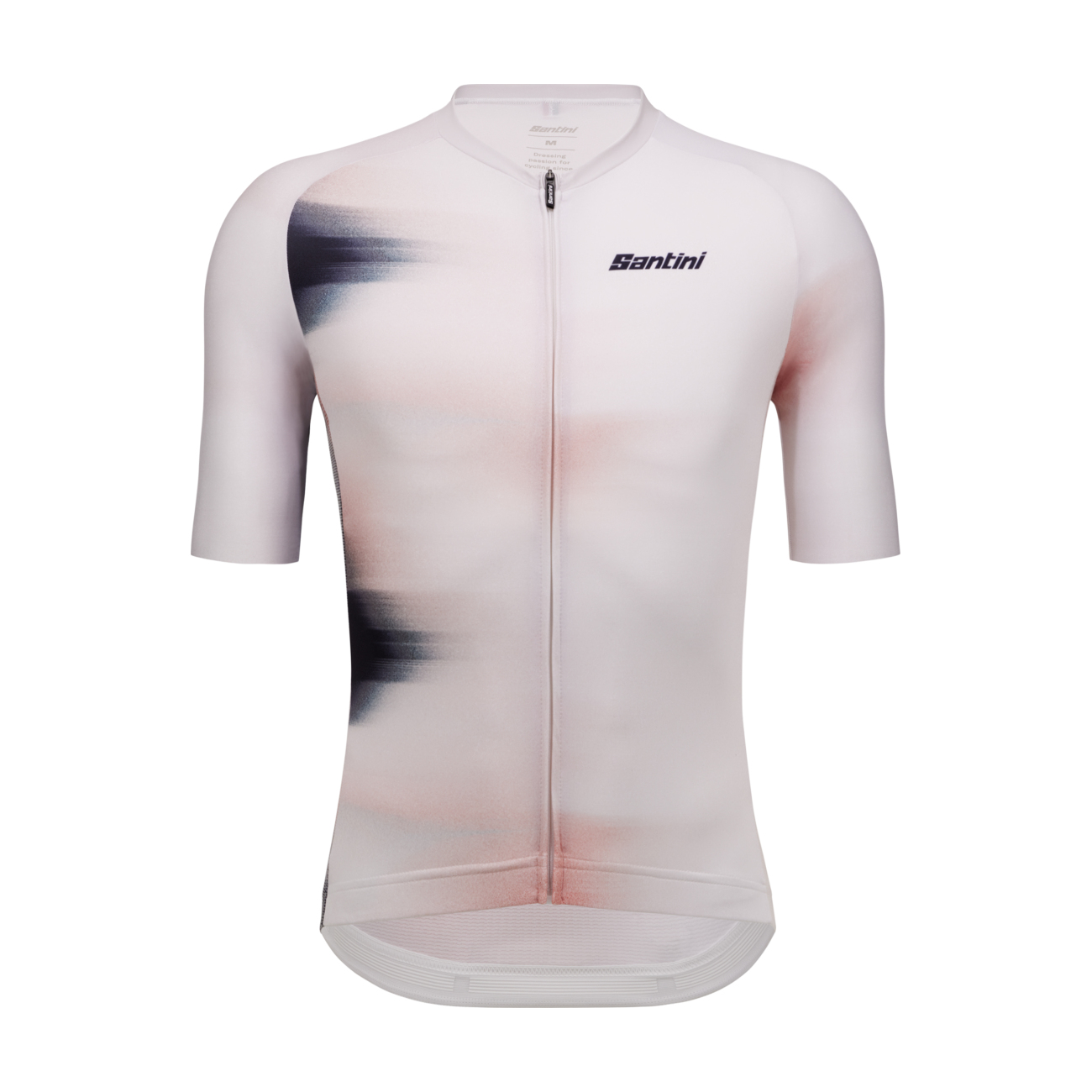 SANTINI Cyklistický dres s krátkym rukávom - OMBRA - biela 2XL