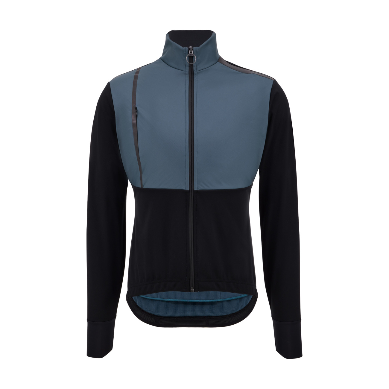 
                SANTINI Cyklistická zateplená bunda - VEGA ABSOLUTE - modrá/čierna M
            