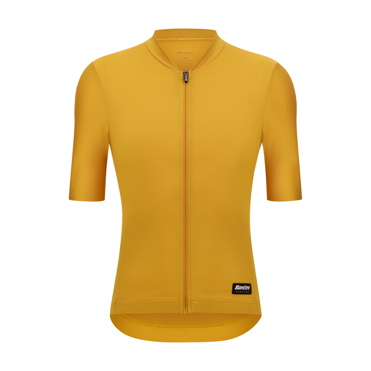 SANTINI Cyklistický dres s krátkym rukávom - RTR - žltá