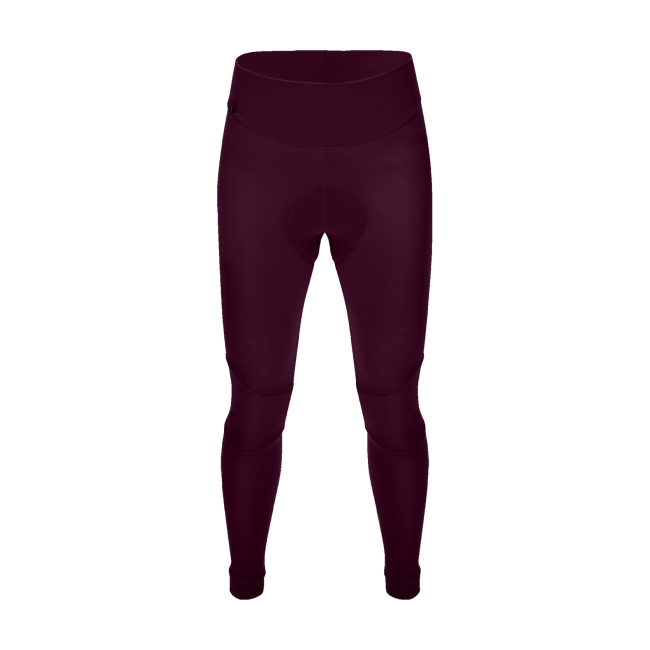SANTINI Cyklistické nohavice dlhé bez trakov - RTR - bordová 2XL
