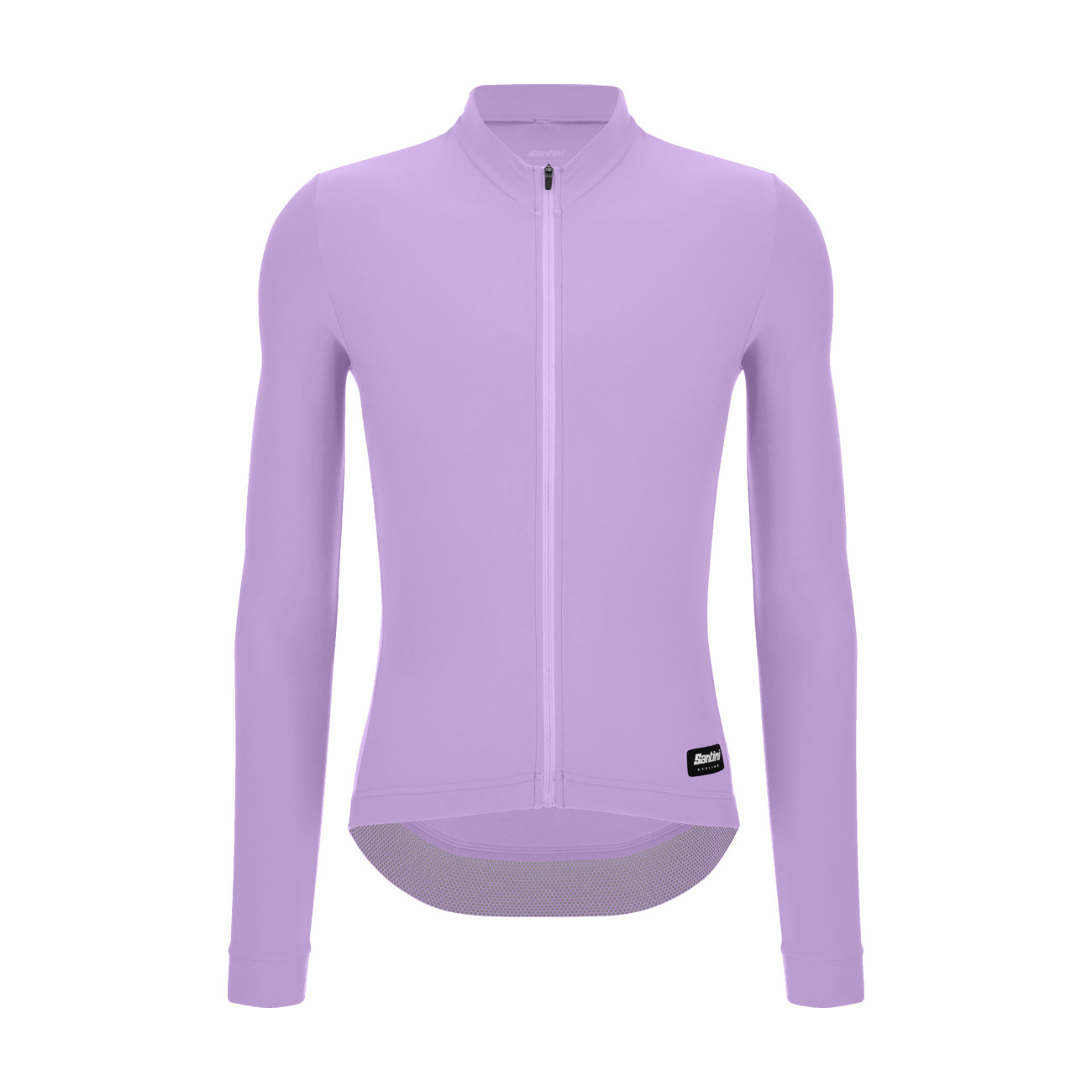 SANTINI Cyklistický dres s dlhým rukávom zimný - RTR - fialová