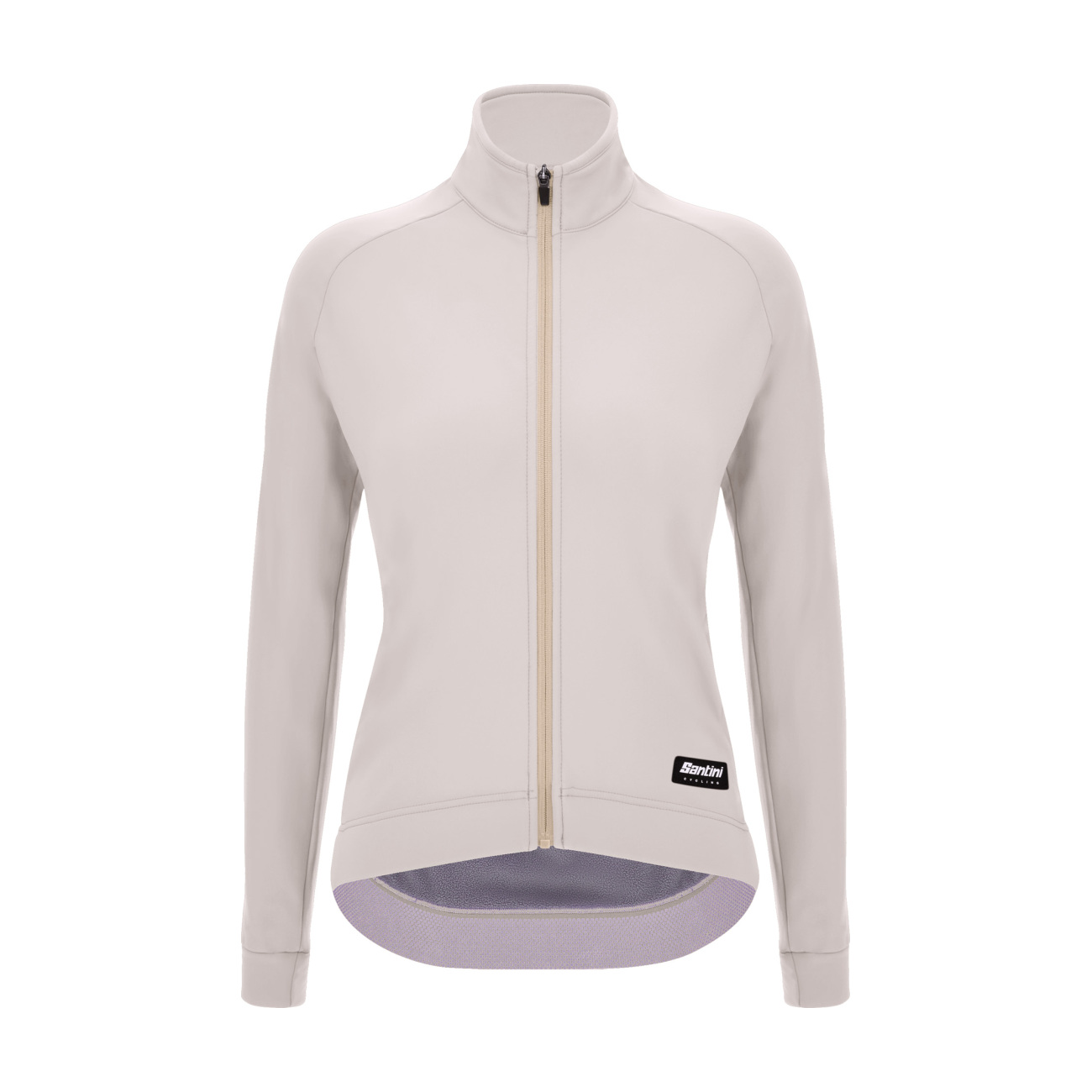 SANTINI Cyklistický dres s dlhým rukávom zimný - RTR - ivory