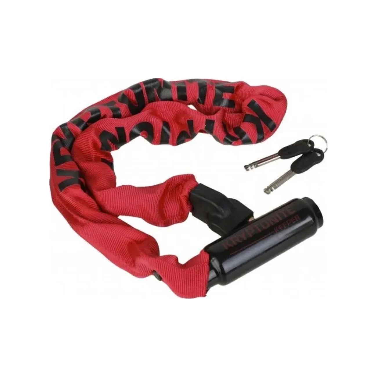 KRYPTONITE zámok na bicykel - KEEPER 785 INTEGRATED - červená