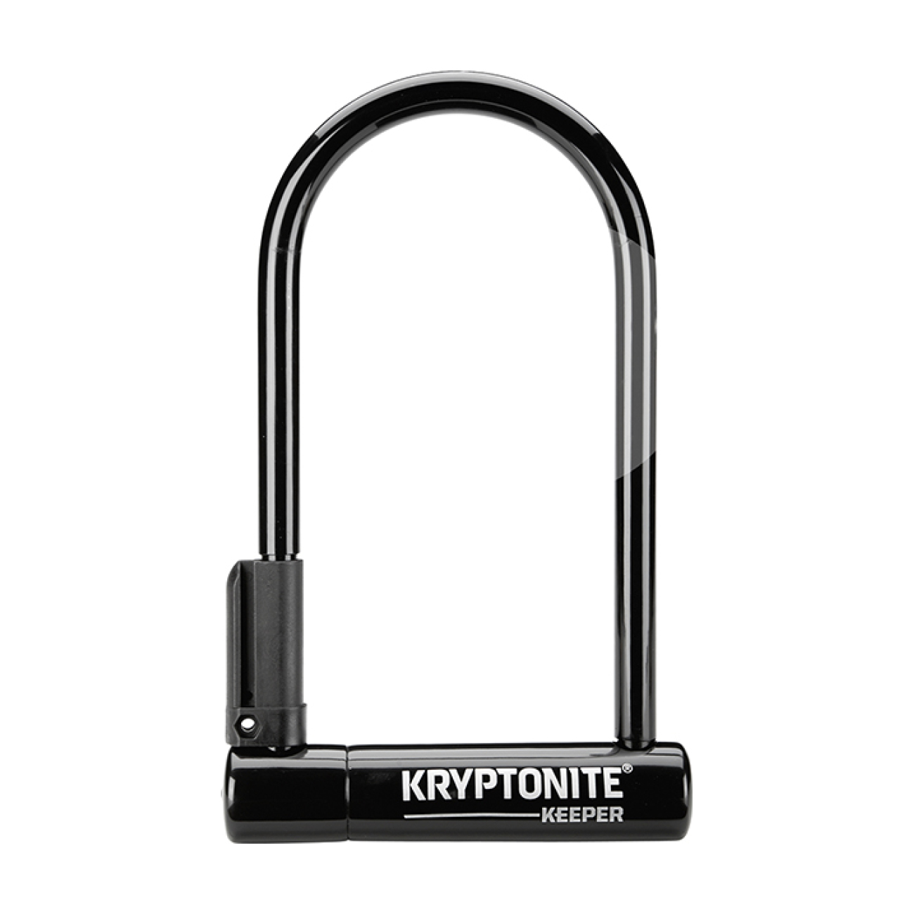 KRYPTONITE zámok na bicykel - KEEPER 12 STANDARD - čierna