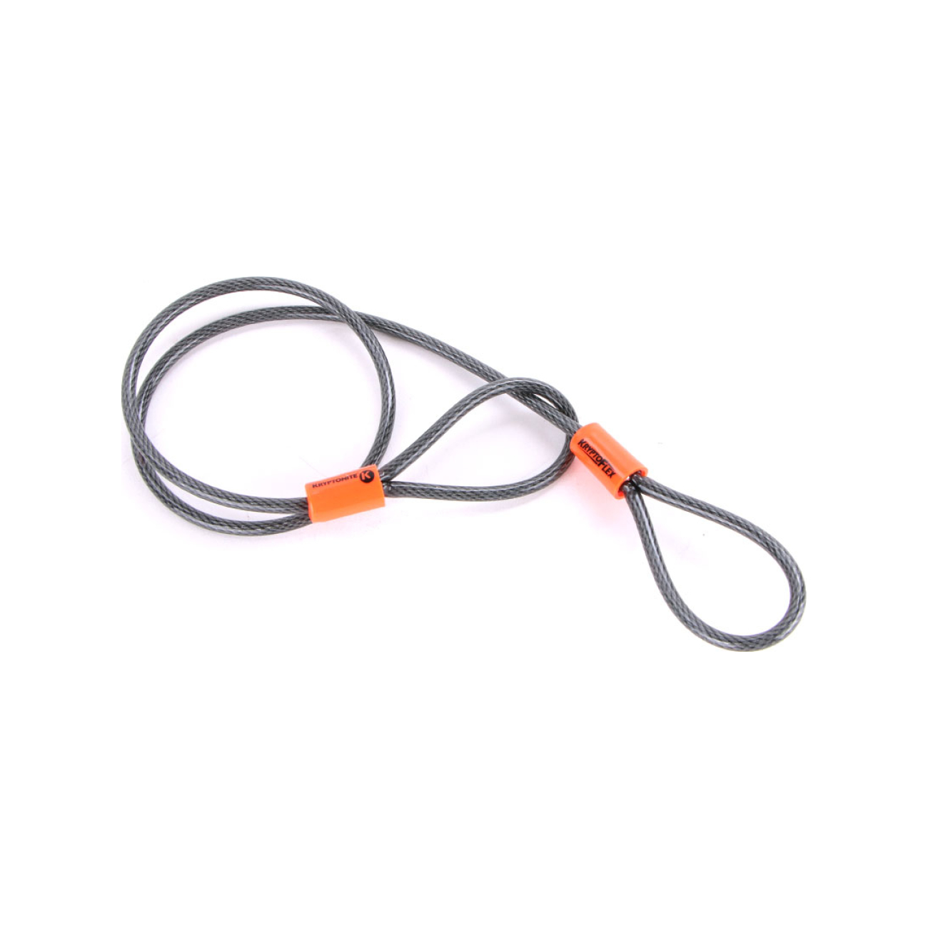 KRYPTONITE Cyklistické príslušenstvo - KRYPTOFLEX 525 LOOPED - strieborná