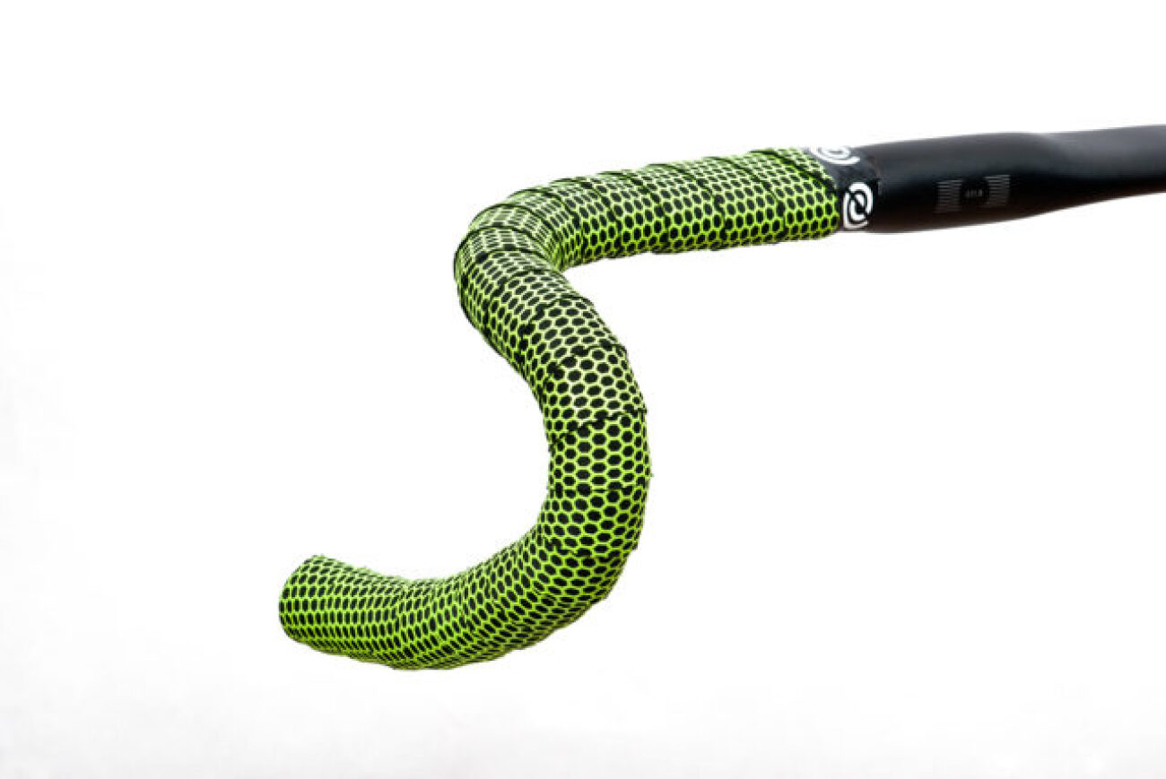 BIKERIBBON omotávky - HEXAGON - žltá