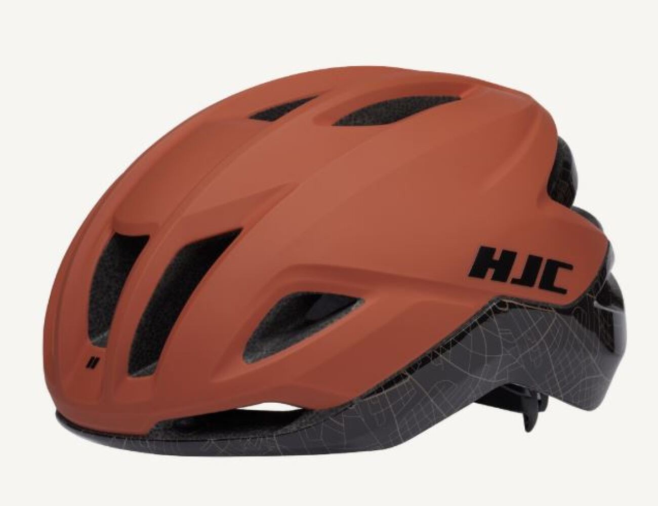 HJC Cyklistická prilba - CROSSER - hnedá