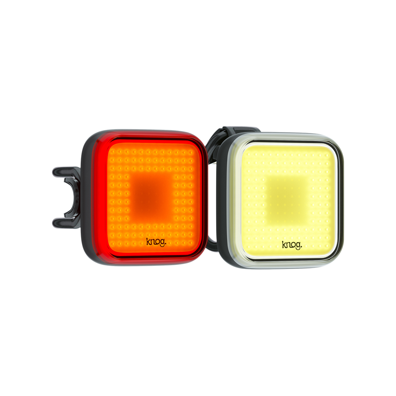 
                KNOG set svetiel - BLINDER TWINPACK - žltá/červená
            