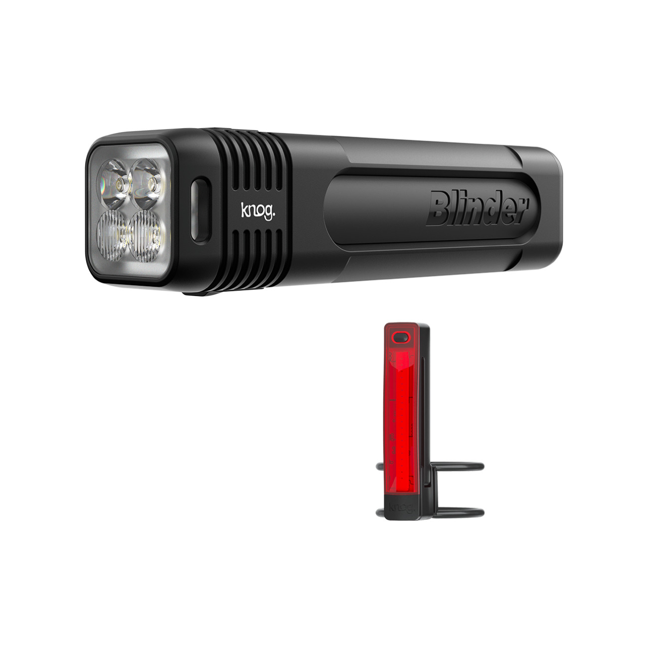 KNOG set svetiel - BLINDER PRO 600/PLUS - čierna