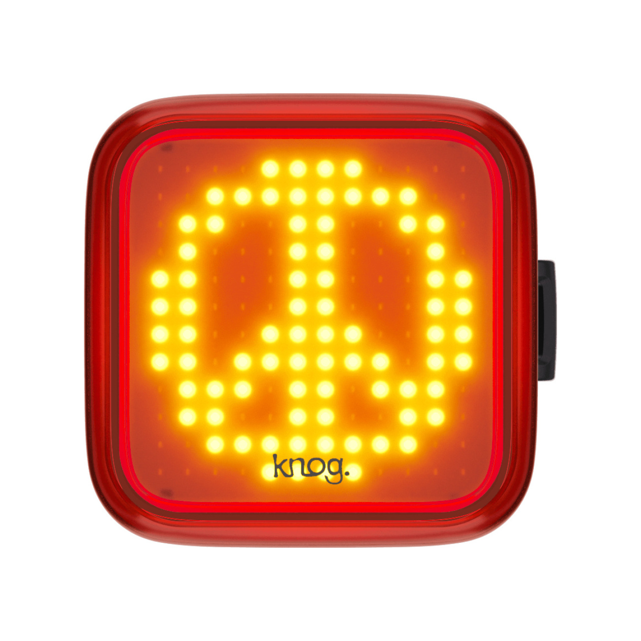 KNOG zadné svetlo - BLINDER - čierna/červená