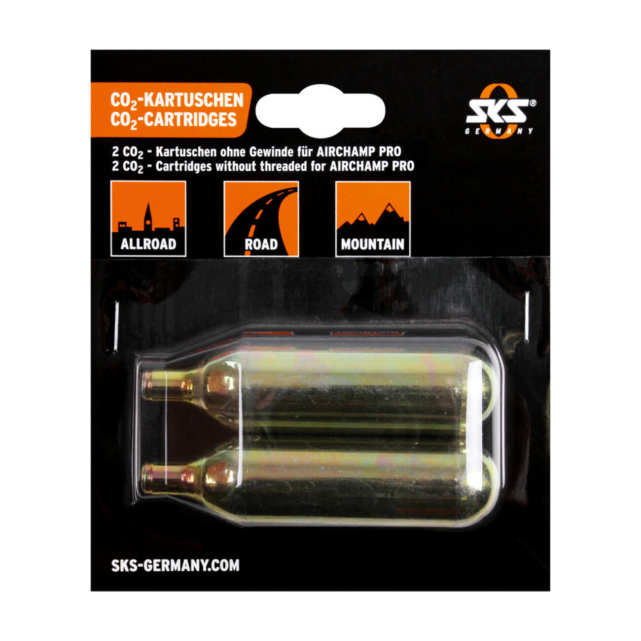 SKS CO2 pumpa/bombička - CO2 BOMB - zlatá