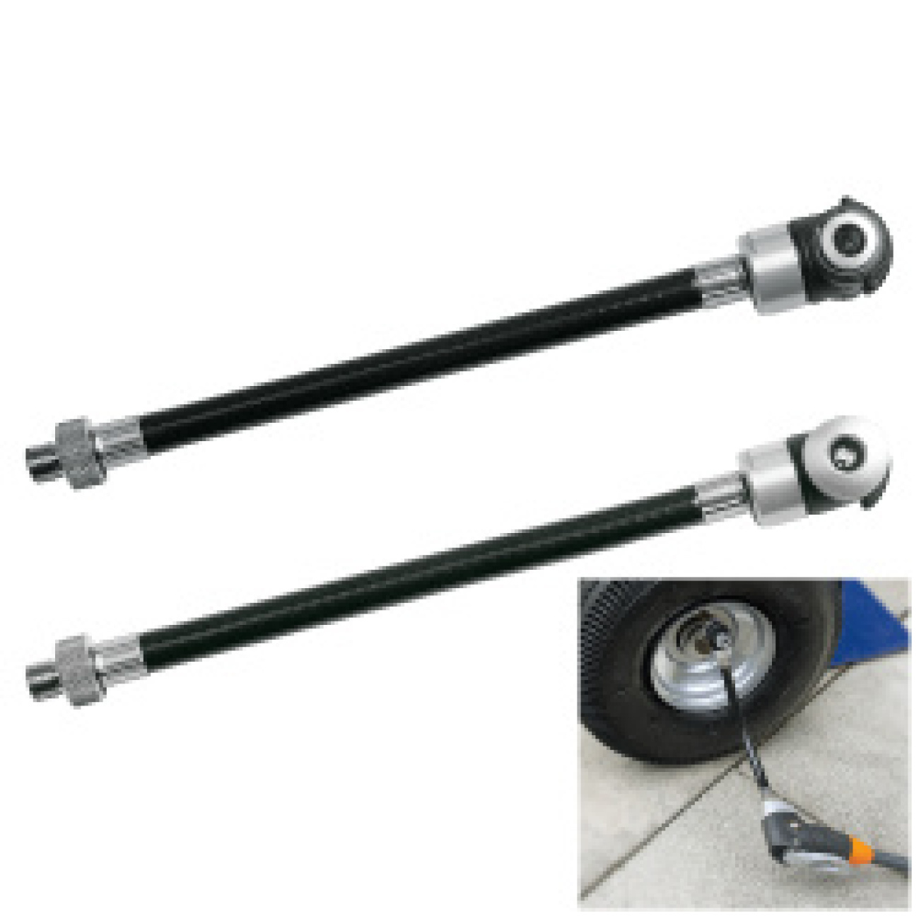 SKS príslušenstvo k pumpe - ZIPLFLINGER HOSE CONNECTION - čierna