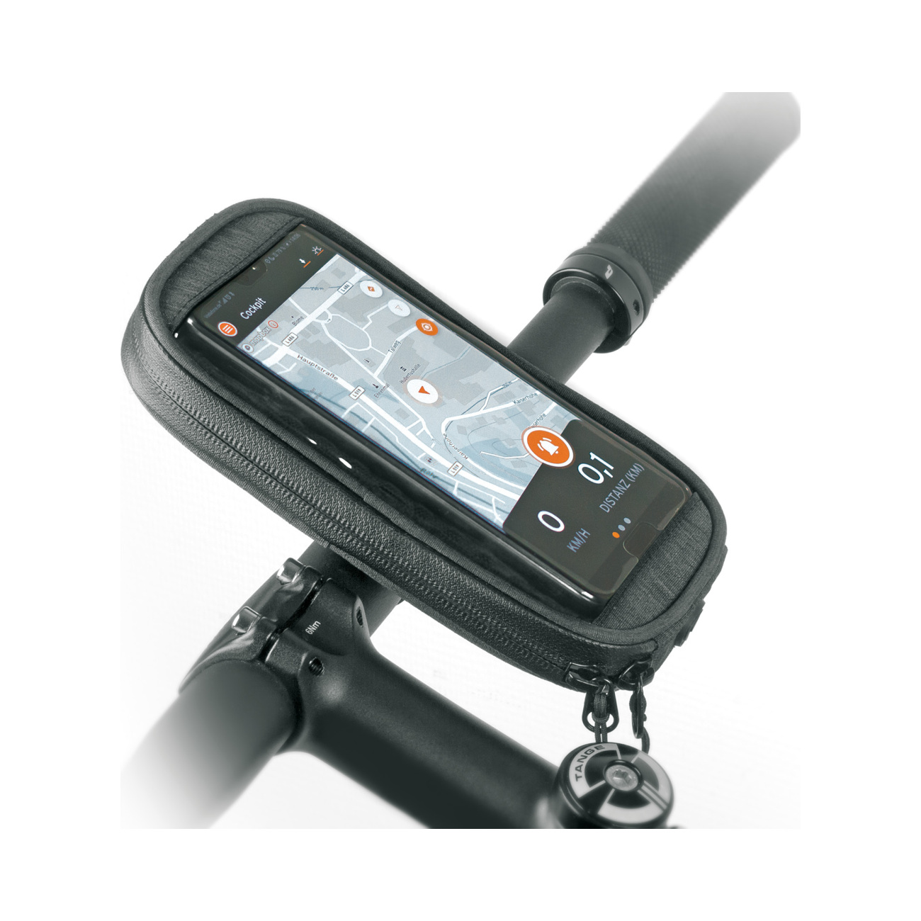 SKS držiak na smartfón - SMARTBOY PLUS - čierna/oranžová