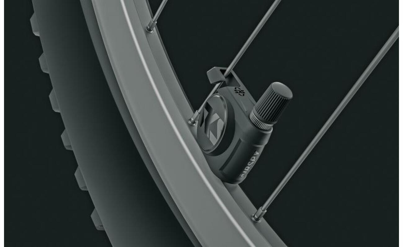 SKS snímač - AIRSPY SCHRADER - čierna