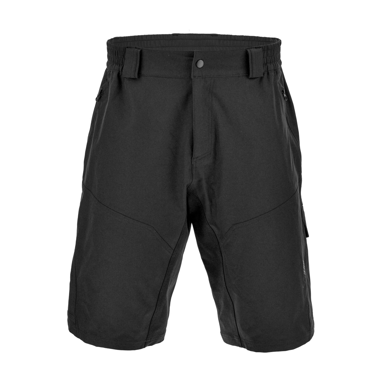 SANTINI Cyklistické nohavice krátke bez trakov - MTB - čierna M