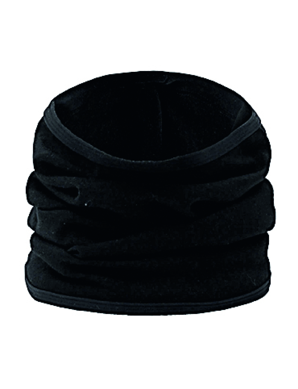 SANTINI Cyklistický nákrčník - WOOL - čierna