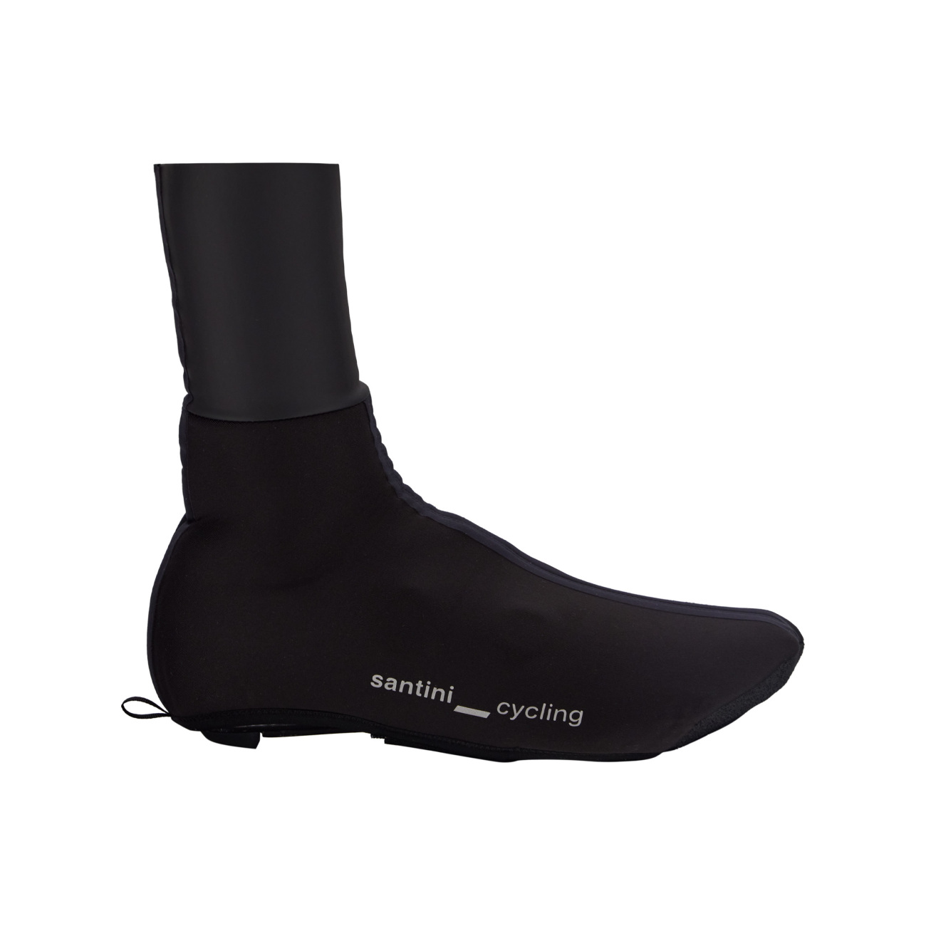 SANTINI Cyklistické návleky na tretry - HYDRO SHELL - čierna