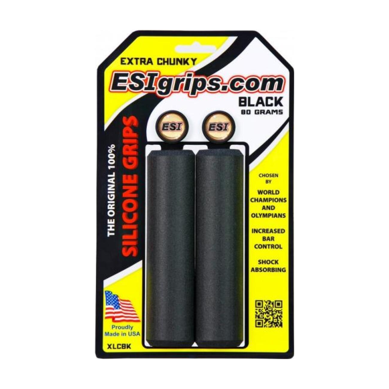 ESIGRIPS gripy - ESI EXTRA CHUNKY - čierna