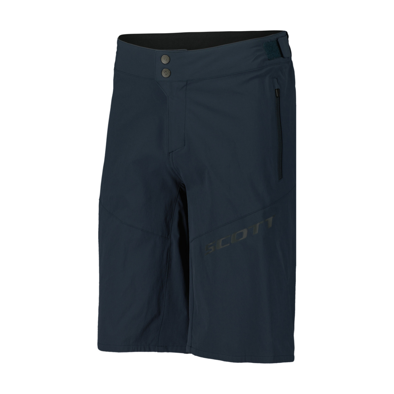 SCOTT Cyklistické nohavice krátke bez trakov - ENDURANCE LS/FIT W/PAD - modrá