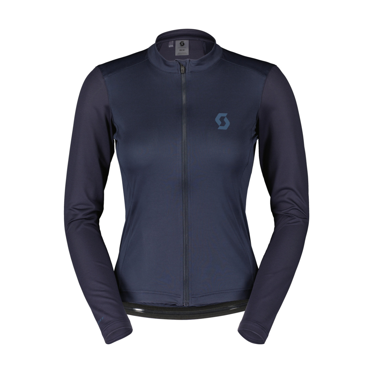 SCOTT Cyklistický dres s dlhým rukávom letný - ENDURANCE 10 L/SL W - modrá