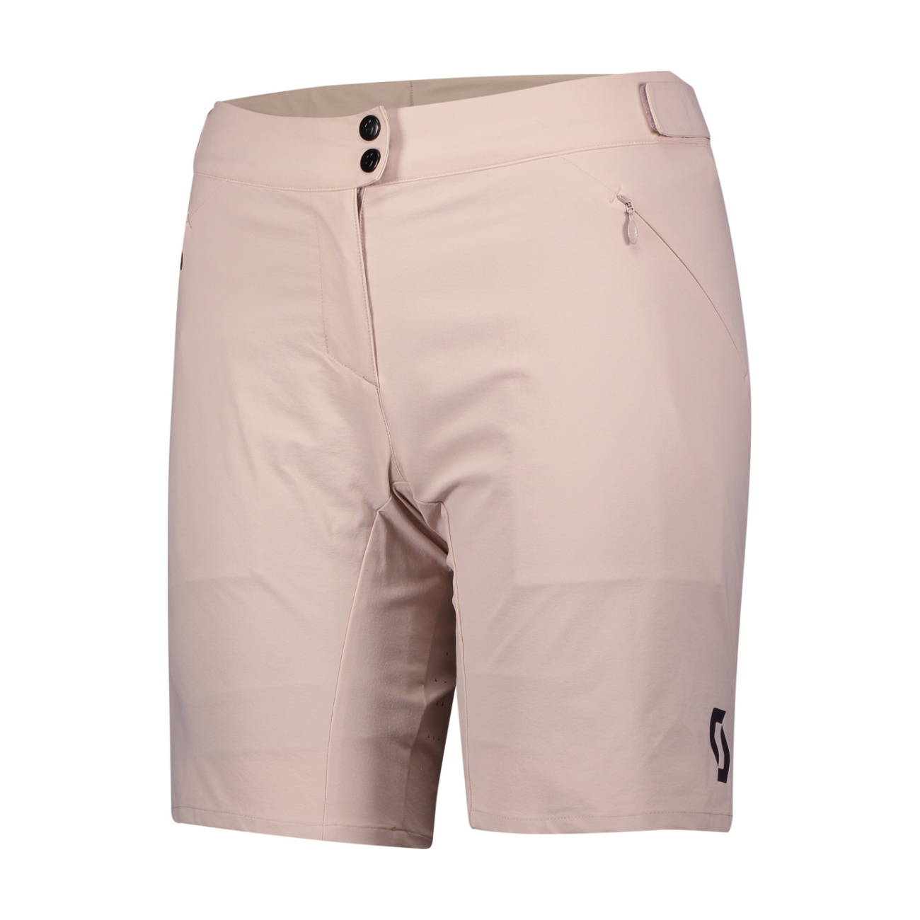 SCOTT Cyklistické nohavice krátke bez trakov - ENDURANCE LS/FIT W/PAD W - ružová XS