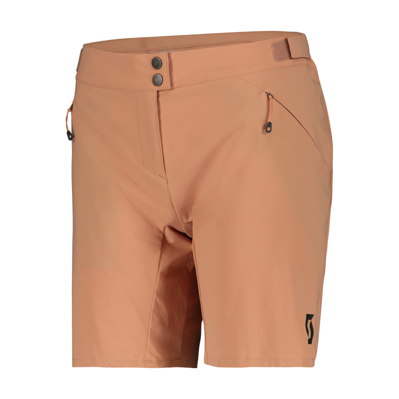 SCOTT Cyklistické nohavice krátke bez trakov - ENDURANCE LS/FIT W/PAD W - béžová 2XL