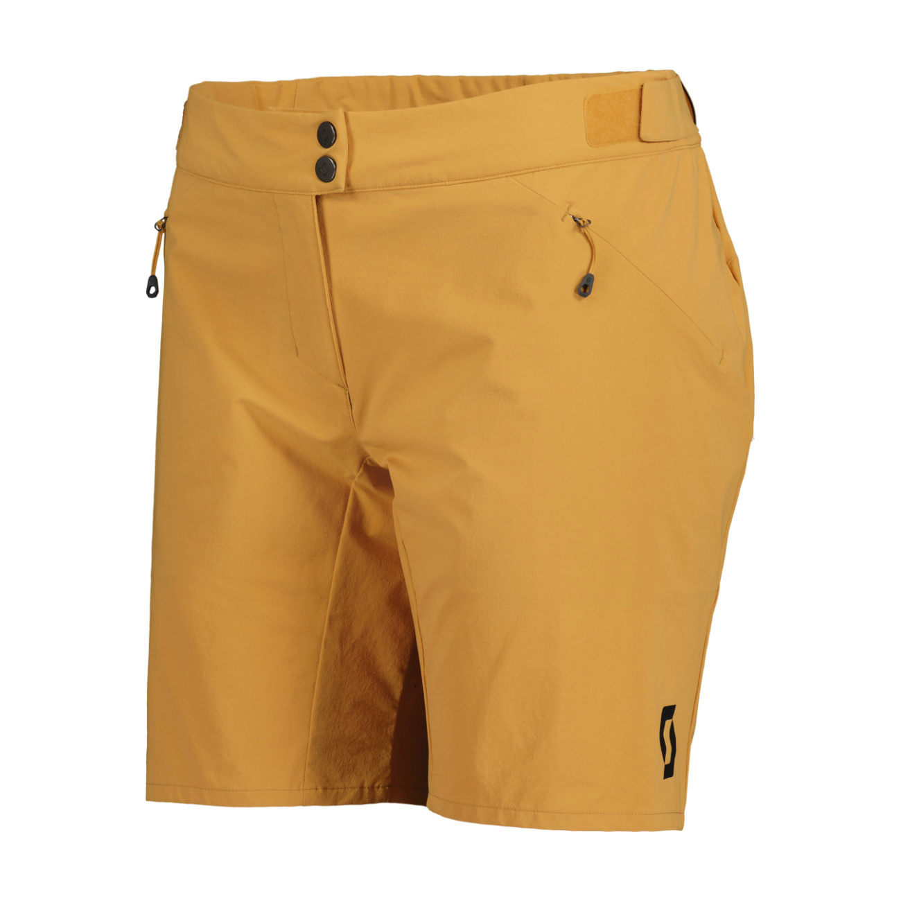 SCOTT Cyklistické nohavice krátke bez trakov - ENDURANCE LS/FIT W/PAD W - béžová 2XL