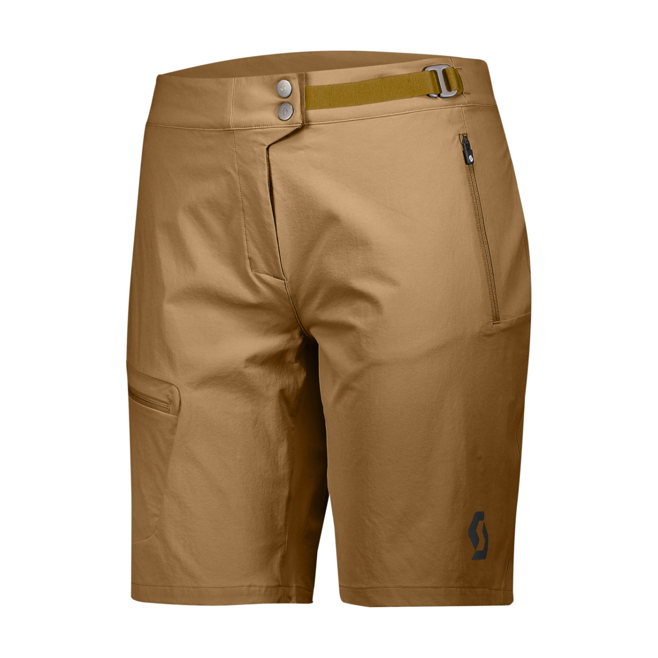 SCOTT Cyklistické nohavice krátke bez trakov - EXPLORAIR LIGHT W - béžová XS