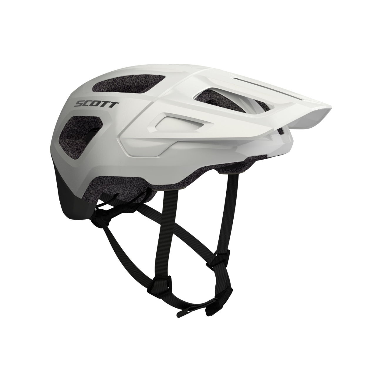 SCOTT Cyklistická prilba - ARGO PLUS - biela/čierna