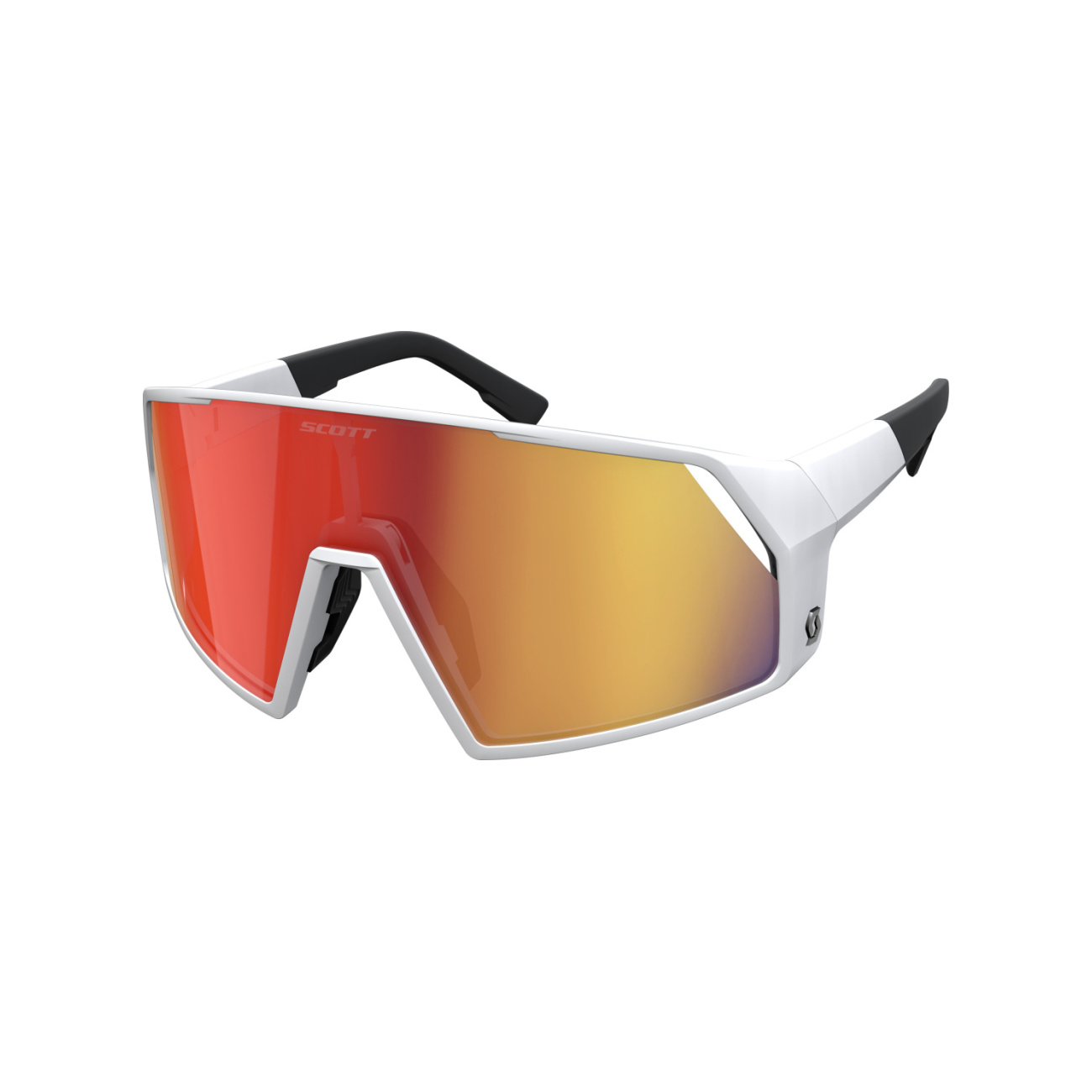 SCOTT Cyklistické okuliare - PRO SHIELD - biela