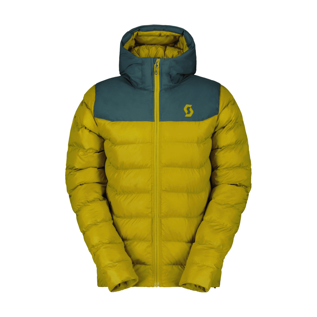 SCOTT Cyklistická zateplená bunda - INSULOFT WARM - zelená 2XL