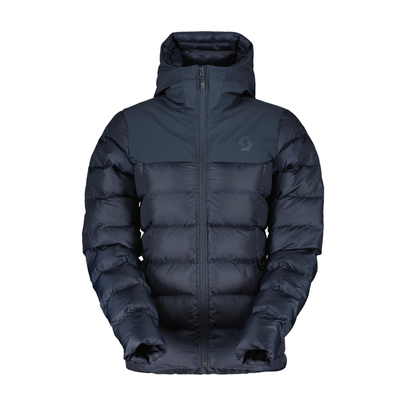 SCOTT Cyklistická zateplená bunda - INSULOFT WARM W - modrá XS