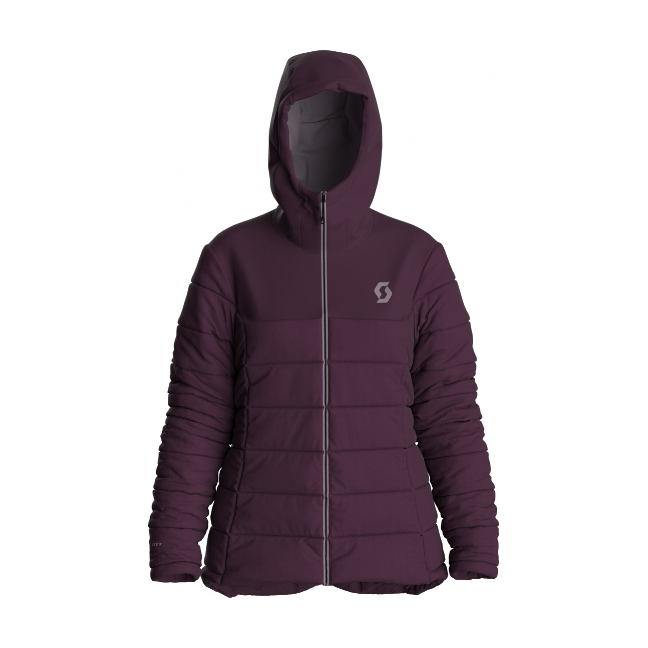 SCOTT Cyklistická zateplená bunda - INSULOFT WARM W - červená M