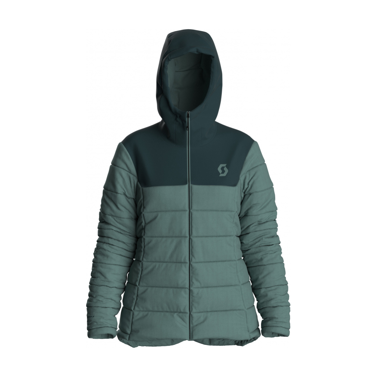 SCOTT Cyklistická zateplená bunda - INSULOFT WARM W - zelená L