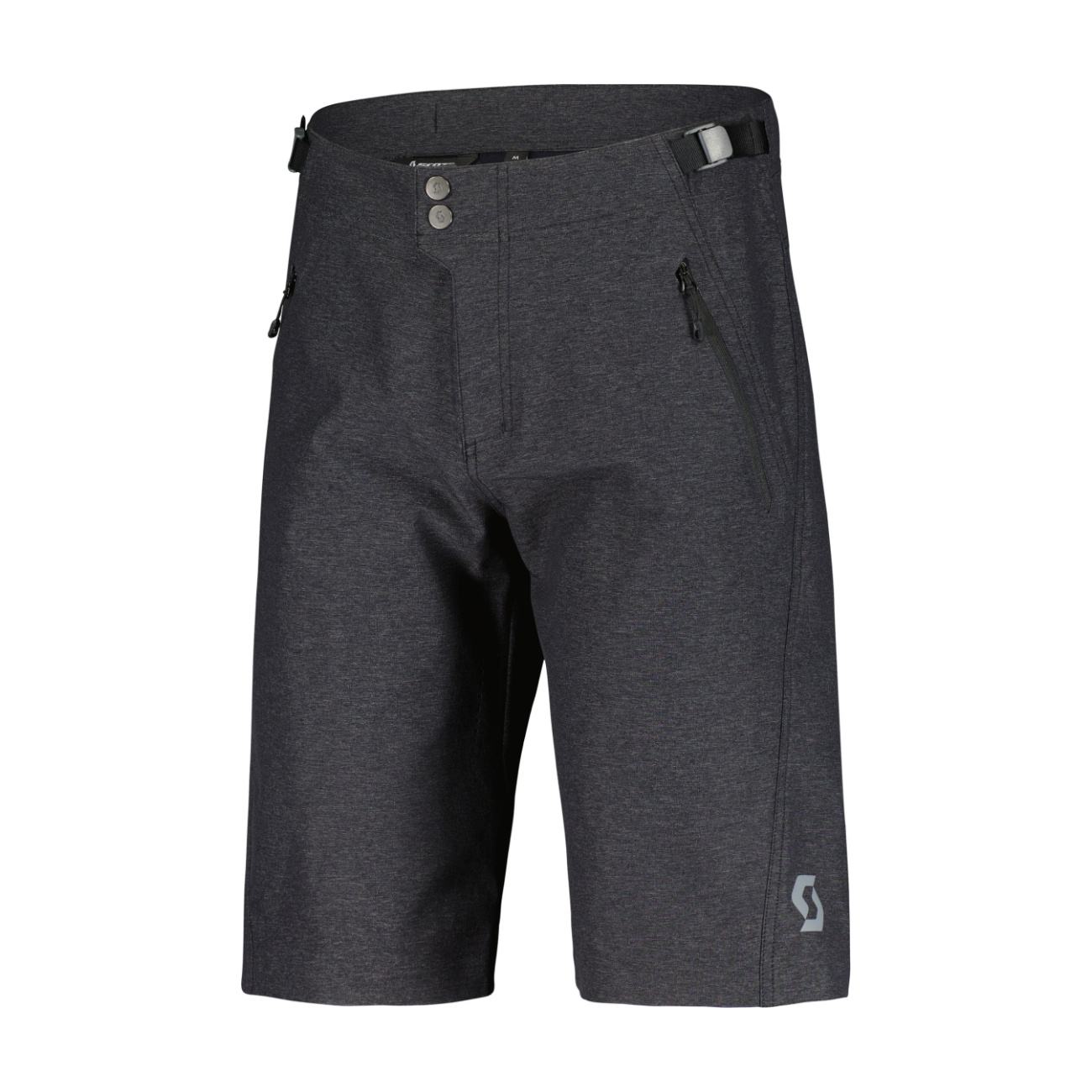 SCOTT Cyklistické nohavice krátke bez trakov - TRAIL FLOW PRO - čierna S