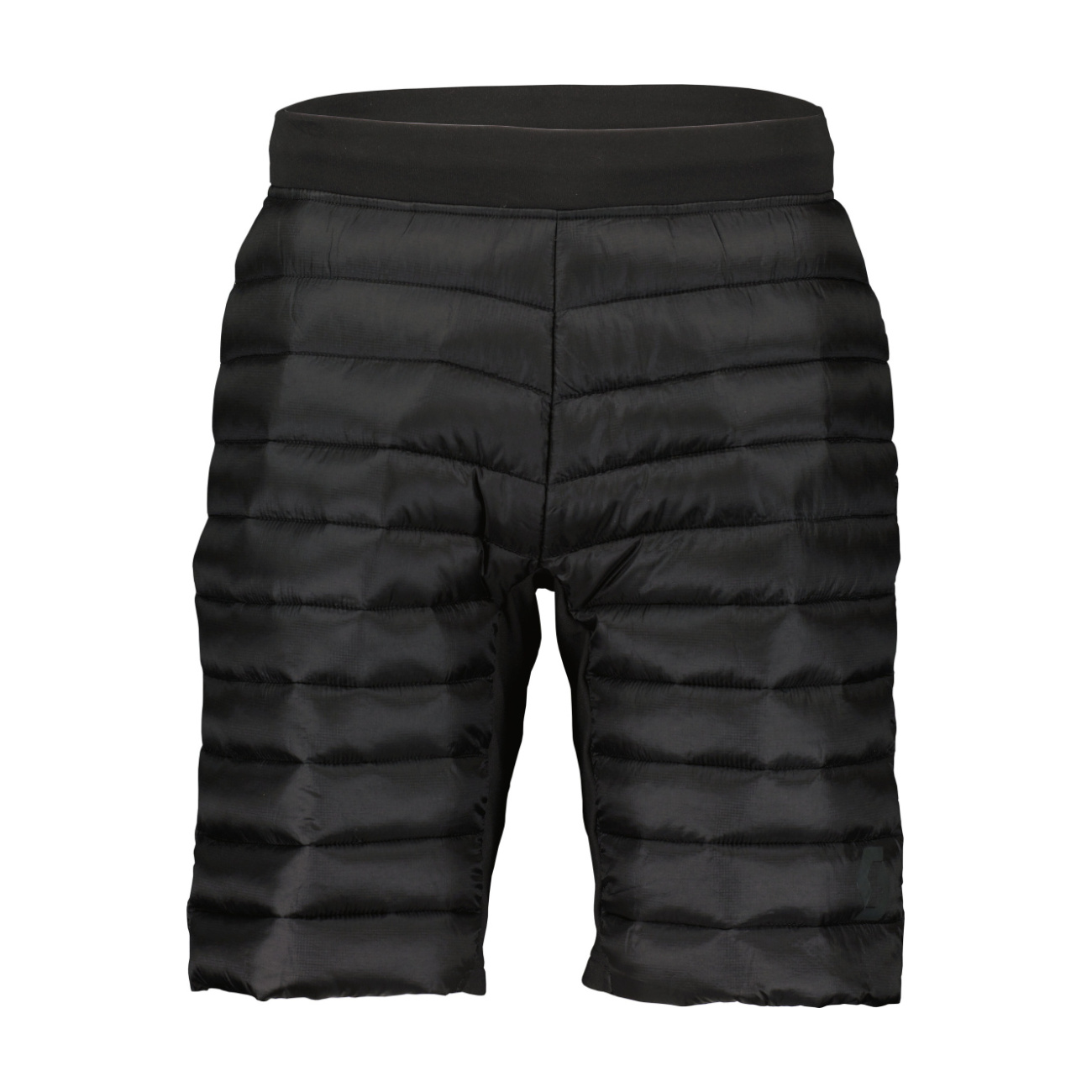 SCOTT Cyklistické nohavice krátke bez trakov - INSULOFT TECH - čierna 2XL