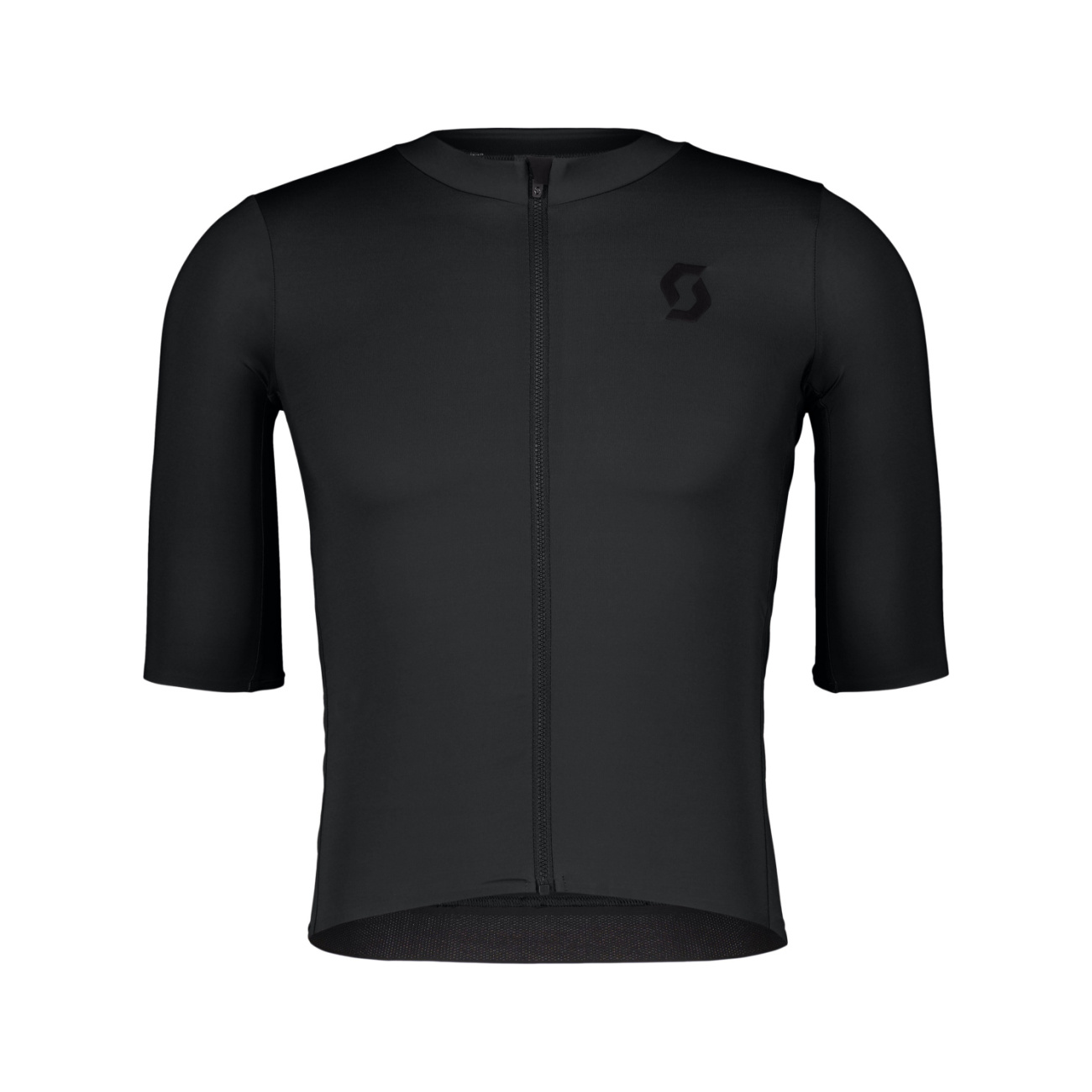 SCOTT Cyklistický dres s krátkym rukávom - TRAINING - čierna