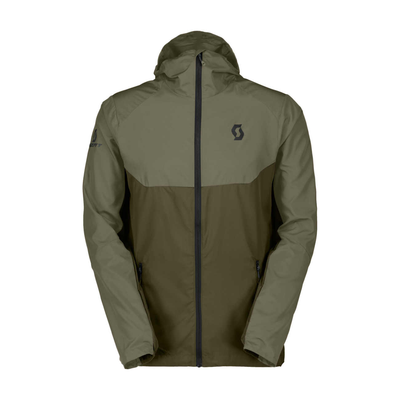 SCOTT Cyklistická vetruodolná bunda - EXPLORAIR LIGHT WB - zelená L