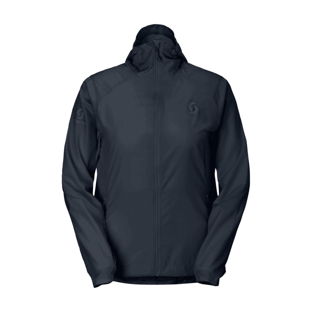 SCOTT Cyklistická vetruodolná bunda - EXPLORAIR LIGHT WB W - modrá M