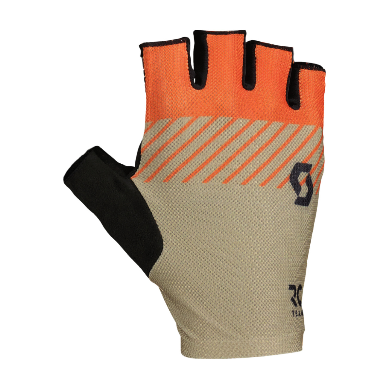 SCOTT Cyklistické rukavice krátkoprsté - RC TEAM SF - červená/béžová/čierna XS