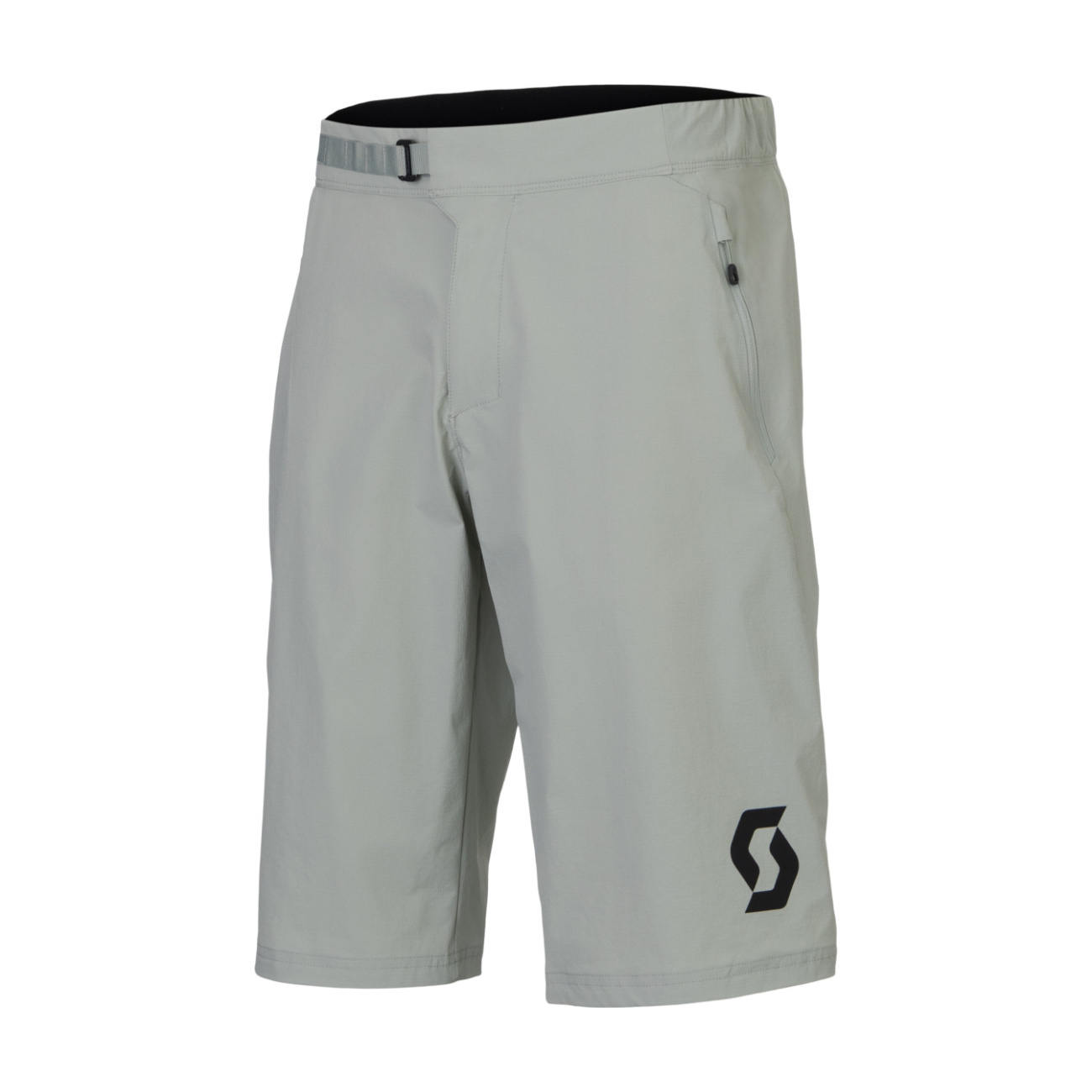 SCOTT Cyklistické nohavice krátke bez trakov - TRAIL VERTIC W/PAD - šedá XS